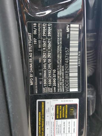 2019 MERCEDES-BENZ GLC COUPE - WDC0J8KB2KF487657