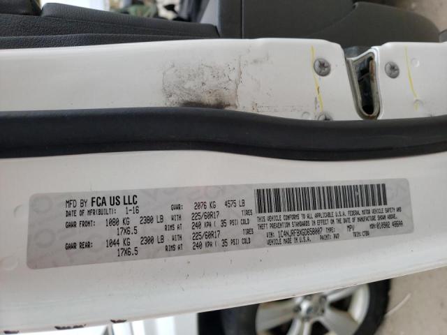 2016 JEEP PATRIOT 1C4NJRFBXGD658007