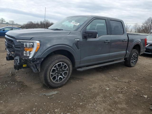 Salvage cars for sale from Copart Hillsborough, NJ: 2021 Ford F150 Supercrew