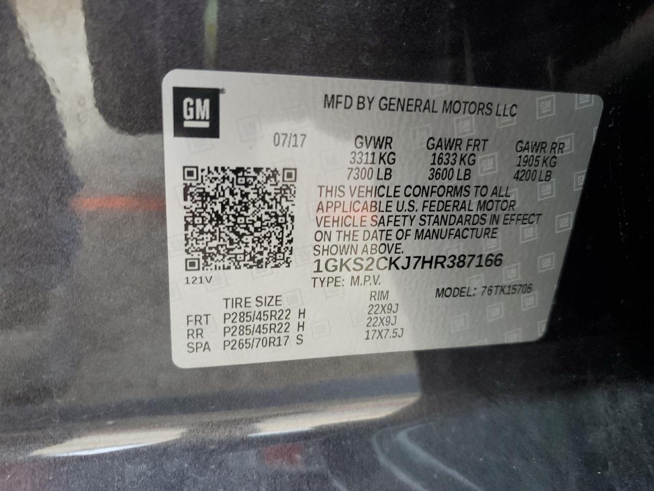 2017 GMC YUKON DENALI for Sale KS WICHITA Mon. Feb 26, 2024