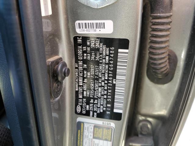5XYKT3A69FG647486 KIA SORENTO LX
