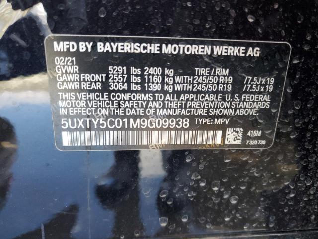 5UXTY5C01M9G09938 BMW X3 Xdrive30i
