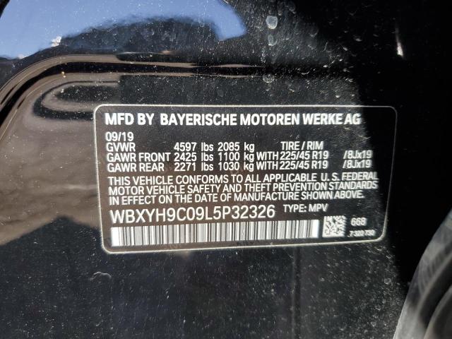 WBXYH9C09L5P32326 BMW X2 Sdrive28i