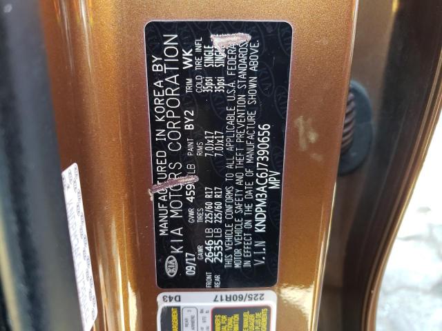KNDPM3AC6J7390656 KIA Sportage Lx