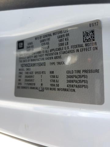1GTH5CEA9H1193410 GMC CANYON SLE