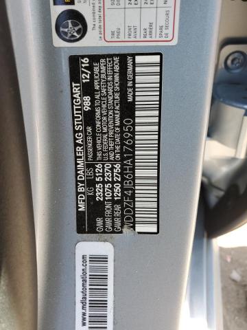 WDDZF4JB6HA176950 Mercedes-Benz E 300