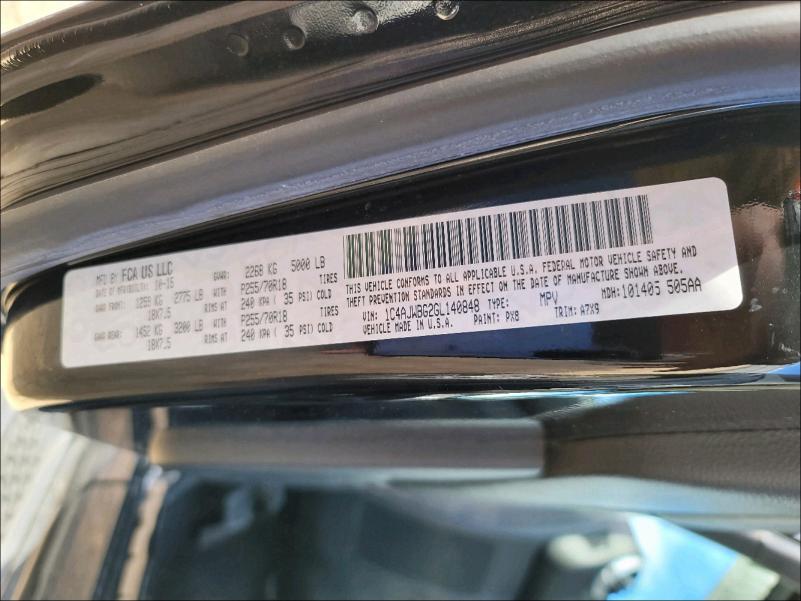 2016 JEEP WRANGLER S 1C4AJWBG2GL140848