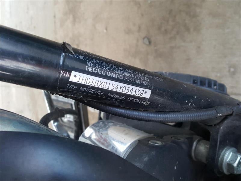 2004 HARLEY-DAVIDSON FLSTFI 1HD1BXB154Y034339