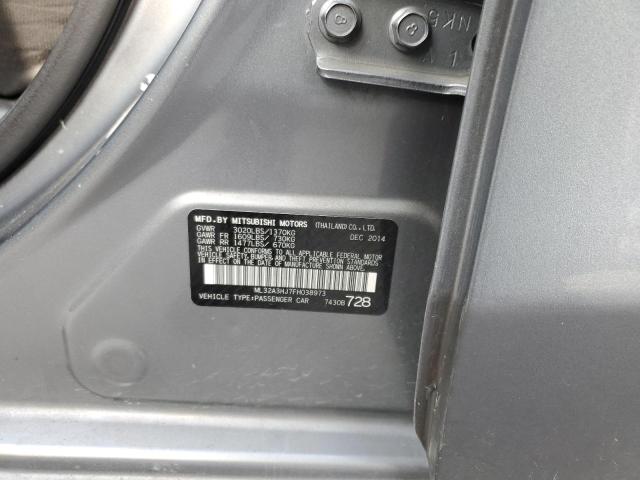 2015 MITSUBISHI MIRAGE DE - ML32A3HJ7FH038973