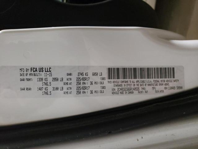 2016 DODGE GRAND CARA - 2C4RDGCG6GR140535