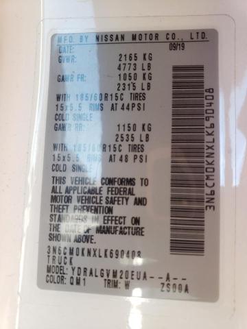 3N6CM0KNXLK690408 Nissan NV200 2.5S