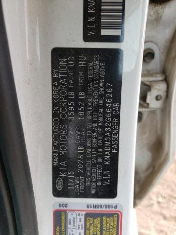 KNADM5A32G6646267 KIA RIO LX
