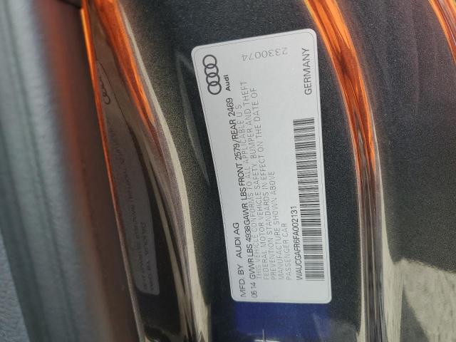 2015 AUDI S5 PREMIUM - WAUCGAFR6FA002131