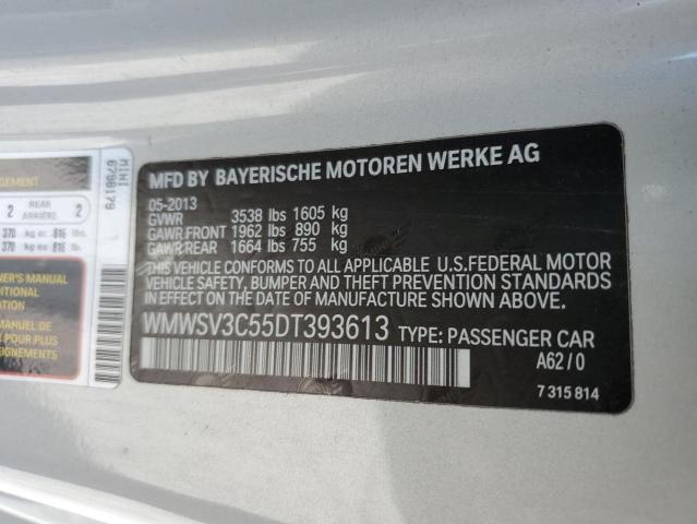 WMWSV3C55DT393613 Mini COOPER S