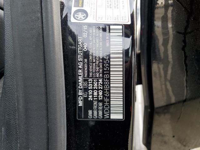 2015 MERCEDES-BENZ E 400 4MAT - WDDHF6HB8FB159541