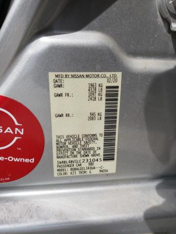 1N4BL4BV1LC231045 Nissan ALTIMA S