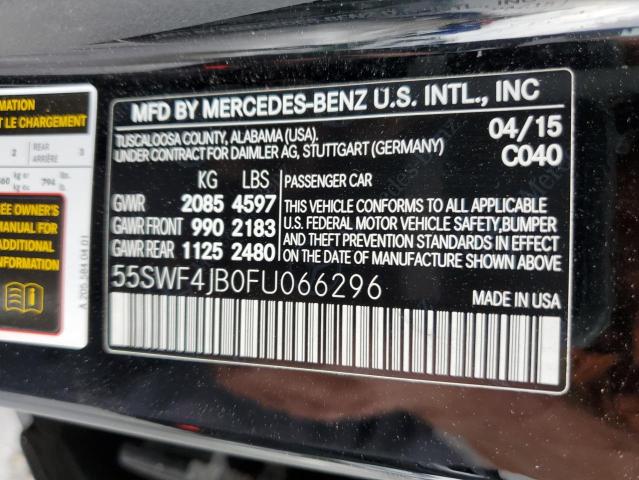 55SWF4JB0FU066296 Mercedes-Benz C 300