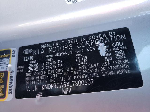 KNDPRCA6XL7800602 KIA Sportage Sx