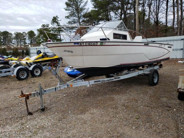 Salvage boats for sale at Brookhaven, NY auction: 1985 Glastron Boat