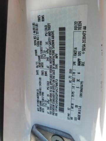 1FMCU0GX2FUC79873 Ford ESCAPE SE