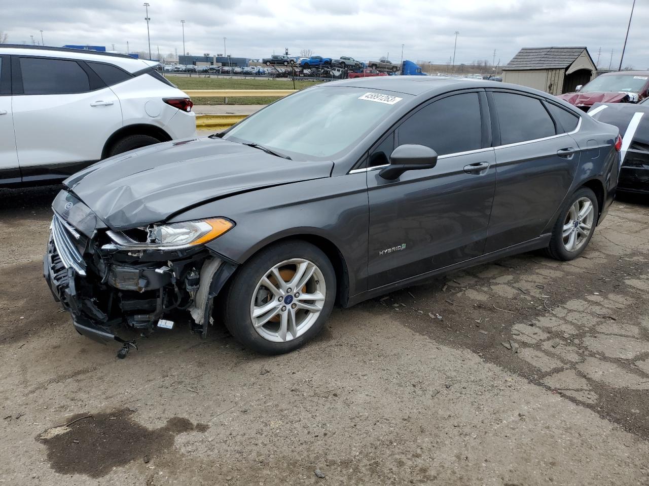 Lot #2485127811 2018 FORD FUSION SE