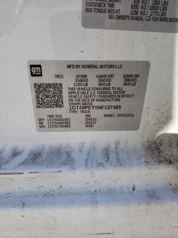 1GT49PEY5NF137485 GMC Sierra K2500 At4