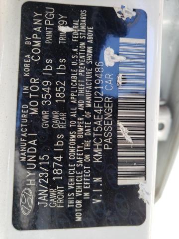 2015 HYUNDAI ACCENT GS - KMHCT5AE4FU219486