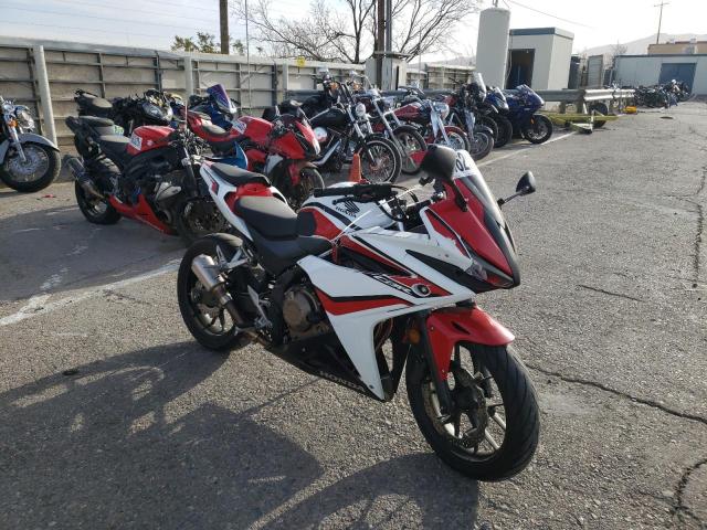 Salvage motorcycles for sale at Anthony, TX auction: 2018 Honda CBR500 R