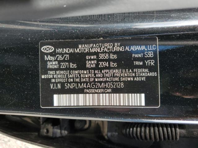 5NPLM4AG2MH052128 Hyundai ELANTRA SEL
