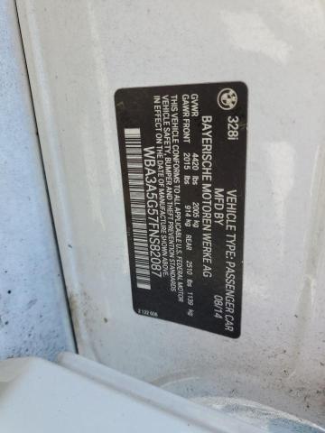 2015 BMW 328 I - WBA3A5G57FNS82087