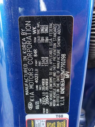 2021 KIA SOUL GT LI - KNDJ63AU2M7791098