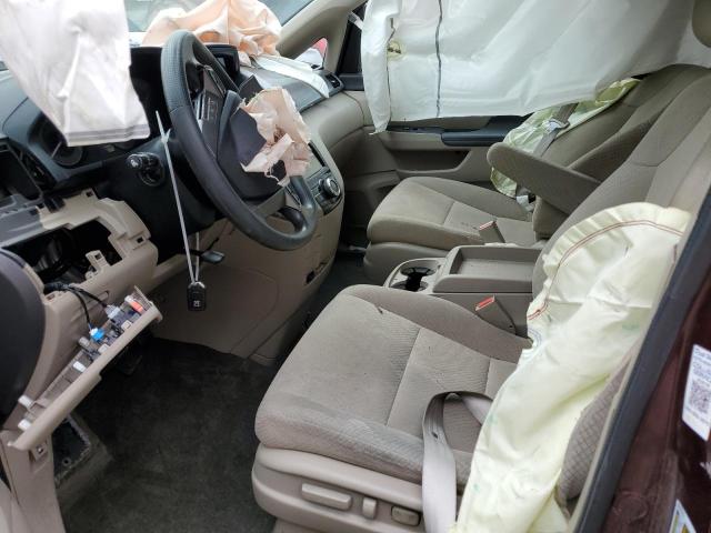  HONDA ODYSSEY 2014 Бургунді
