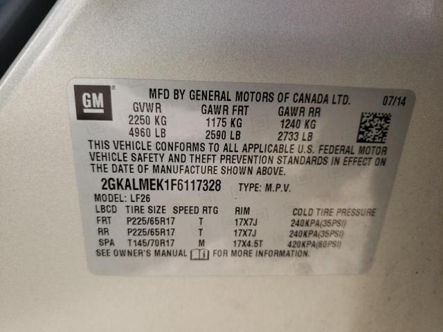 2GKALMEK1F6117328 GMC Terrain Sle