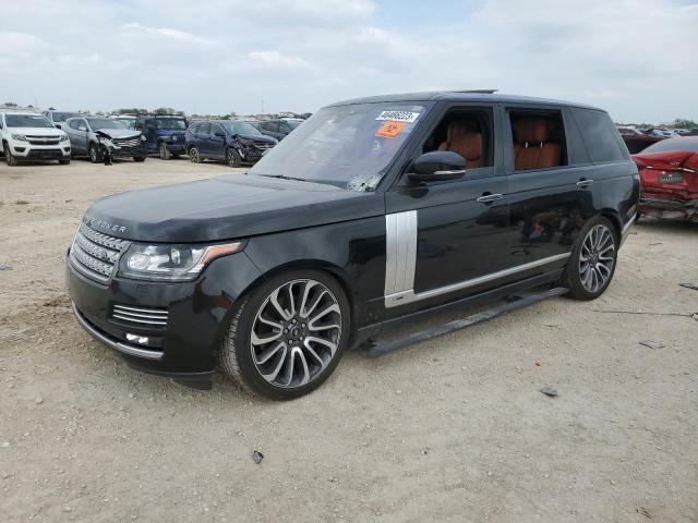 Salvage cars for sale from Copart San Antonio, TX: 2017 Land Rover Range Rover Autobiography