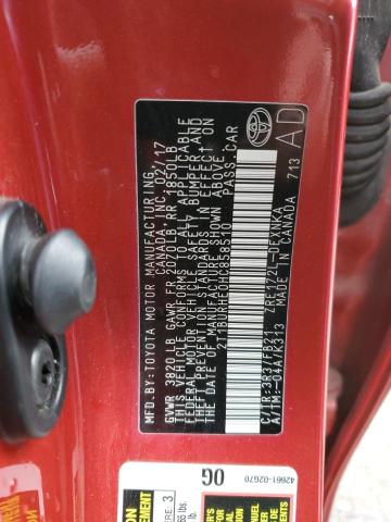 2017 TOYOTA COROLLA L - 2T1BURHE0HC858510