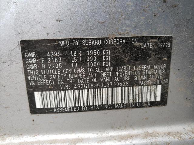 4S3GTAU63L3710538 Subaru Impreza Limited