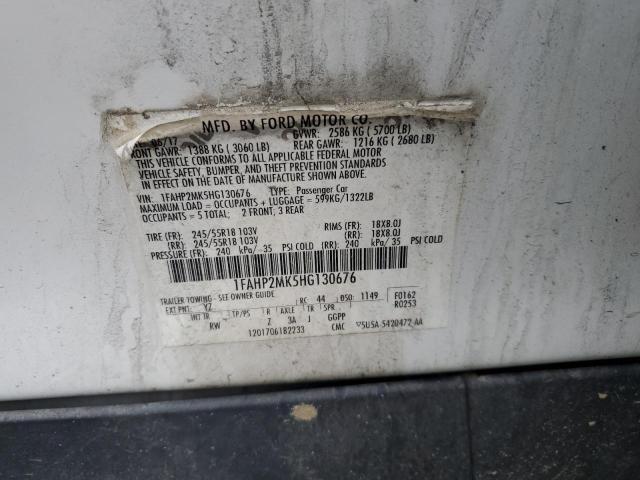 2017 FORD TAURUS POL - 1FAHP2MK5HG130676