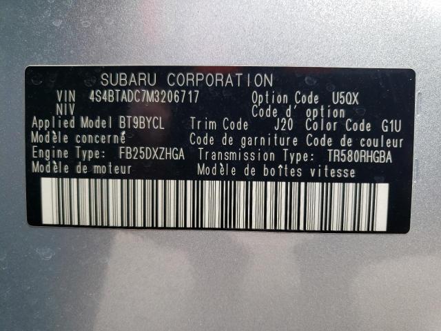 4S4BTADC7M3206717 Subaru Outback Premium