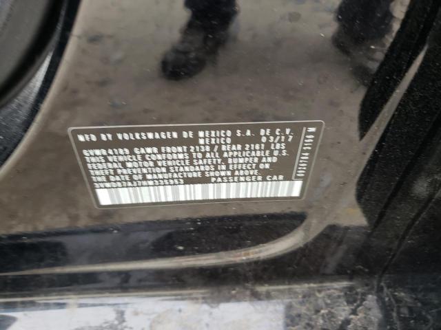 2017 VOLKSWAGEN JETTA 1.8T 3VWDB7AJ7HM335953