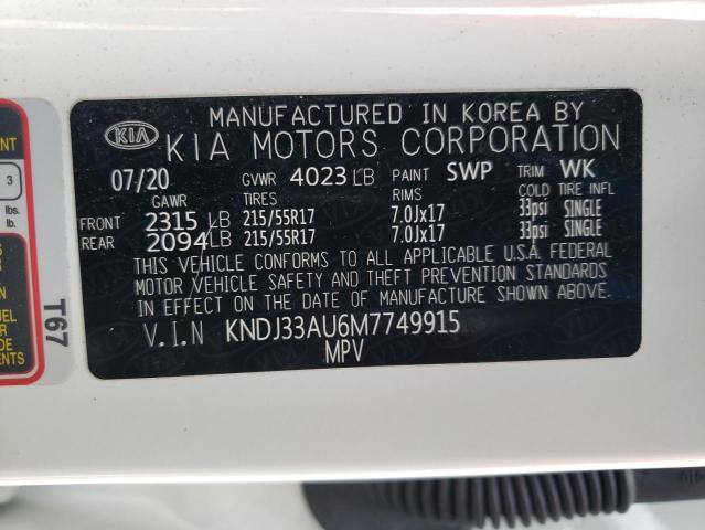 2021 KIA SOUL EX - KNDJ33AU6M7749915