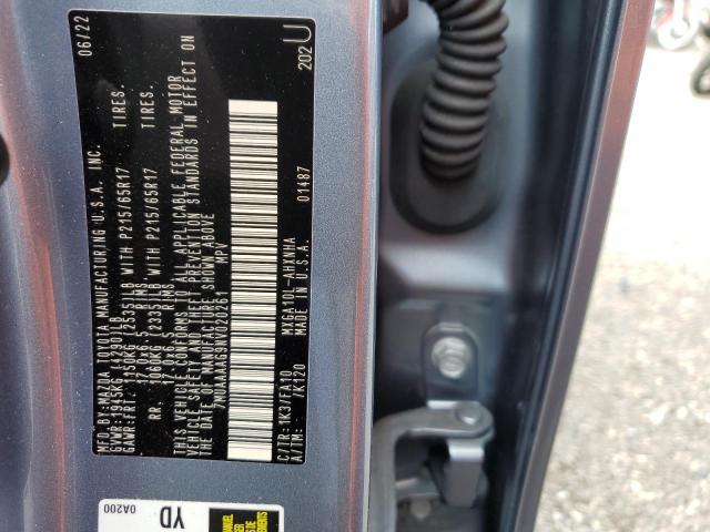 2022 TOYOTA COROLLA CR - 7MUAAAAG9NV020261