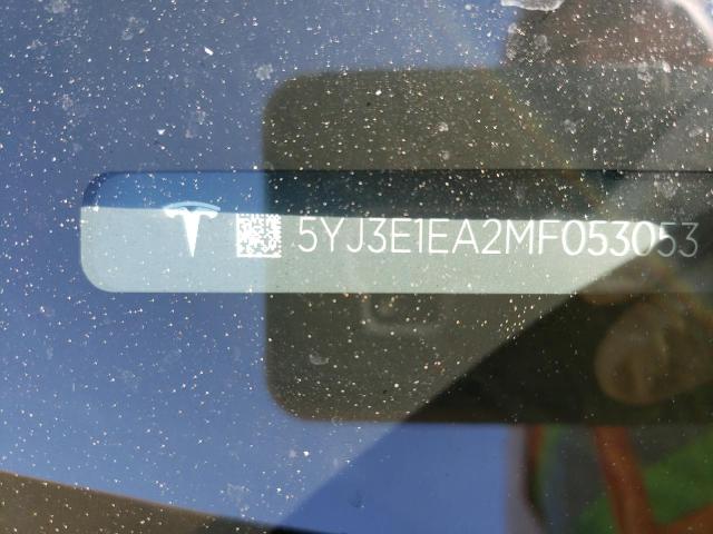 5YJ3E1EA2MF053053 Tesla MODEL 3