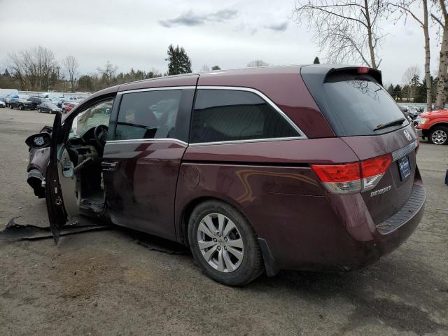  HONDA ODYSSEY 2014 Бургунді