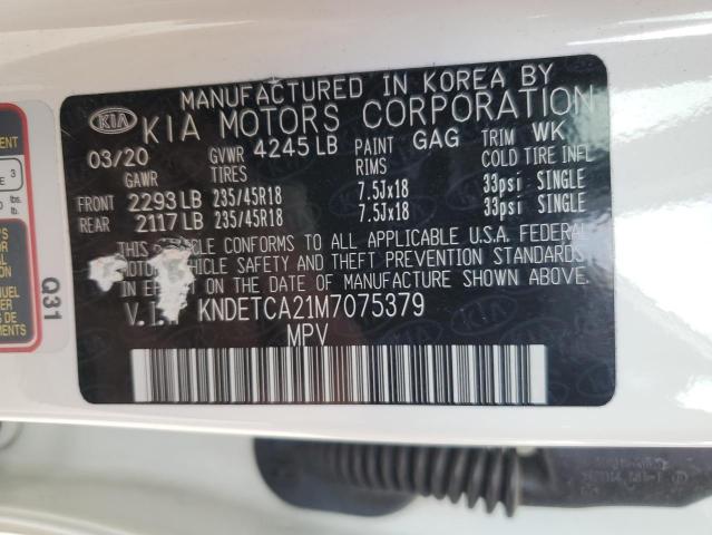 2021 KIA SELTOS SX - KNDETCA21M7075379