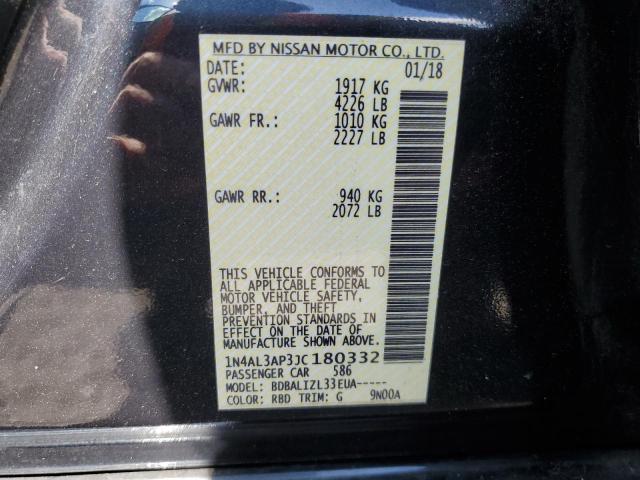 1N4AL3AP3JC180332 Nissan ALTIMA 2.5