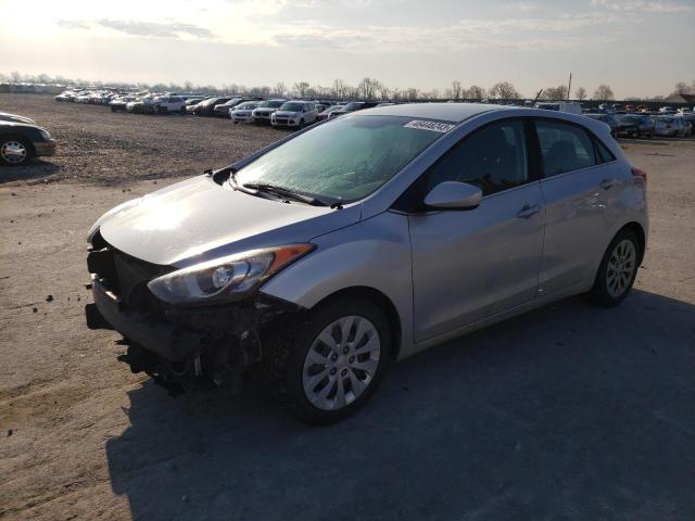 Salvage cars for sale from Copart Sikeston, MO: 2017 Hyundai Elantra GT