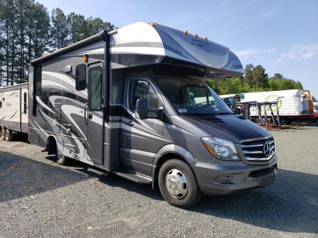 Salvage cars for sale from Copart Shreveport, LA: 2017 Jayco 2017 MERCEDES-BENZ Sprinter 3500