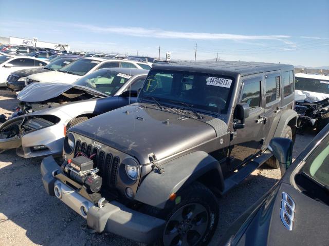 Jeep Wrangler salvage cars for sale: 2017 Jeep Wrangler Unlimited Sport