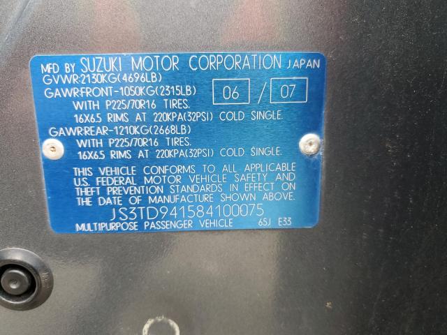JS3TD941584100075 Suzuki Grand Vitara