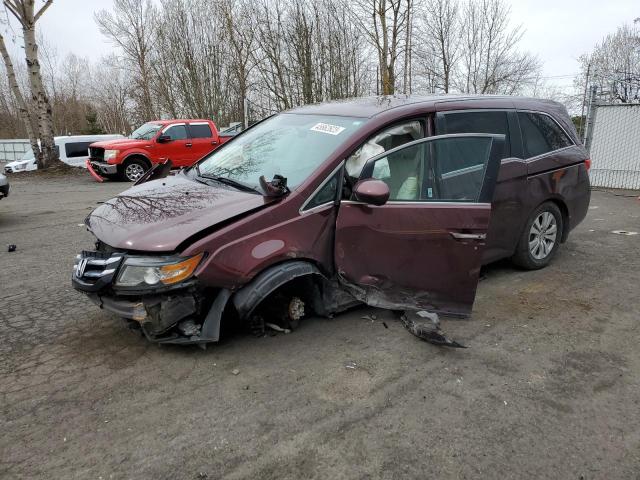 HONDA ODYSSEY 2014 Бургунді